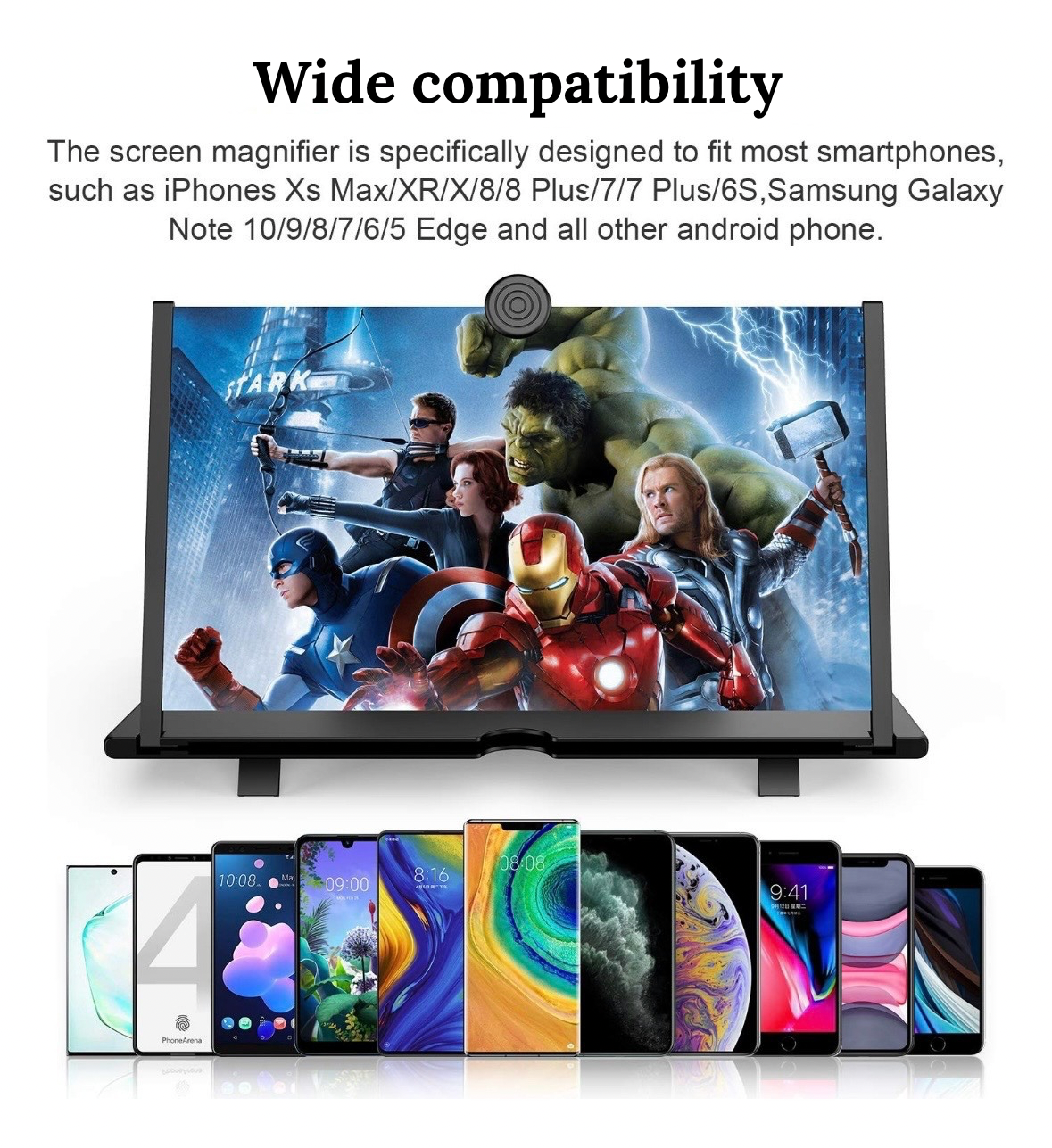 Screen Amplifier for Cell Phone | 3D HD Portable Cinema