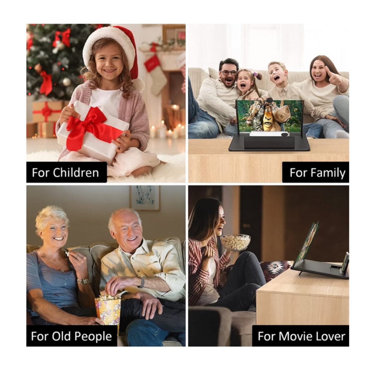 Screen Amplifier for Cell Phone | 3D HD Portable Cinema
